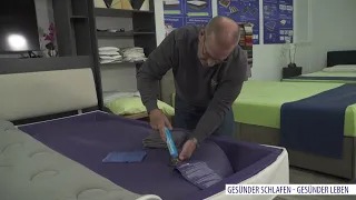 Wie man sein Wasserbett richtig entlüftet