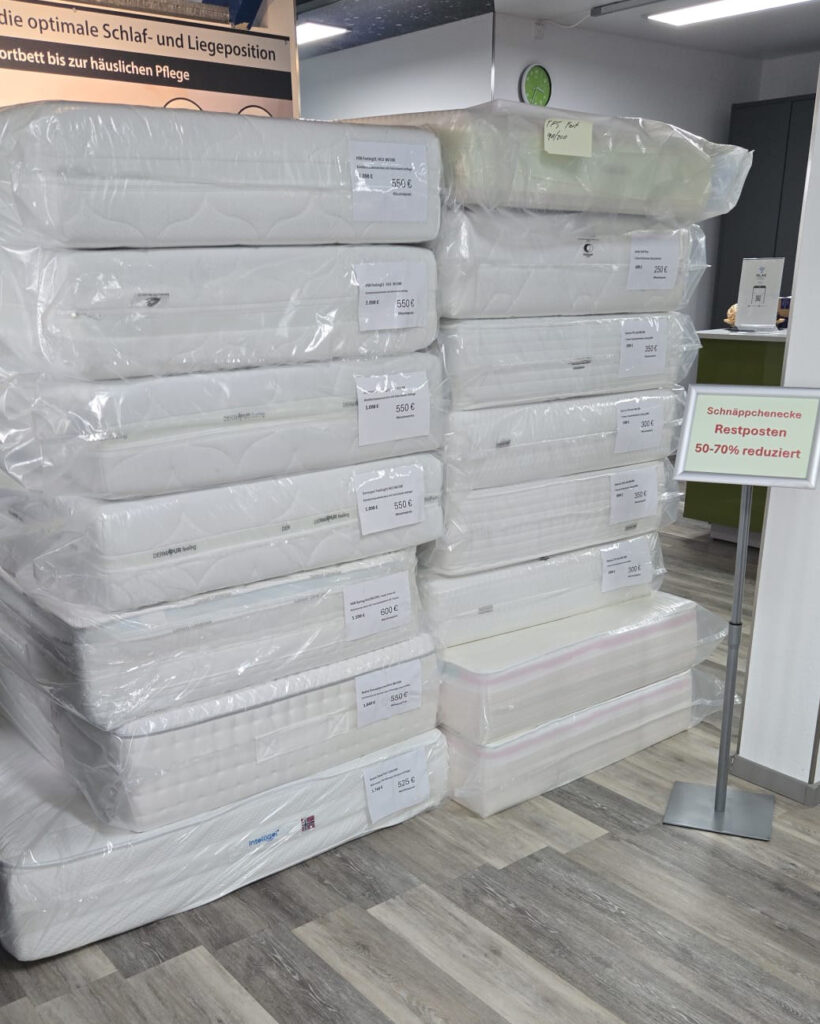 Matratzen-Restposten-Direktverkauf